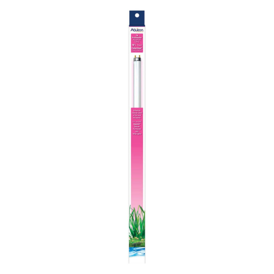 Aqueon T8 Fluorescent Lamp Replacements Colormax, 1ea/24 in.