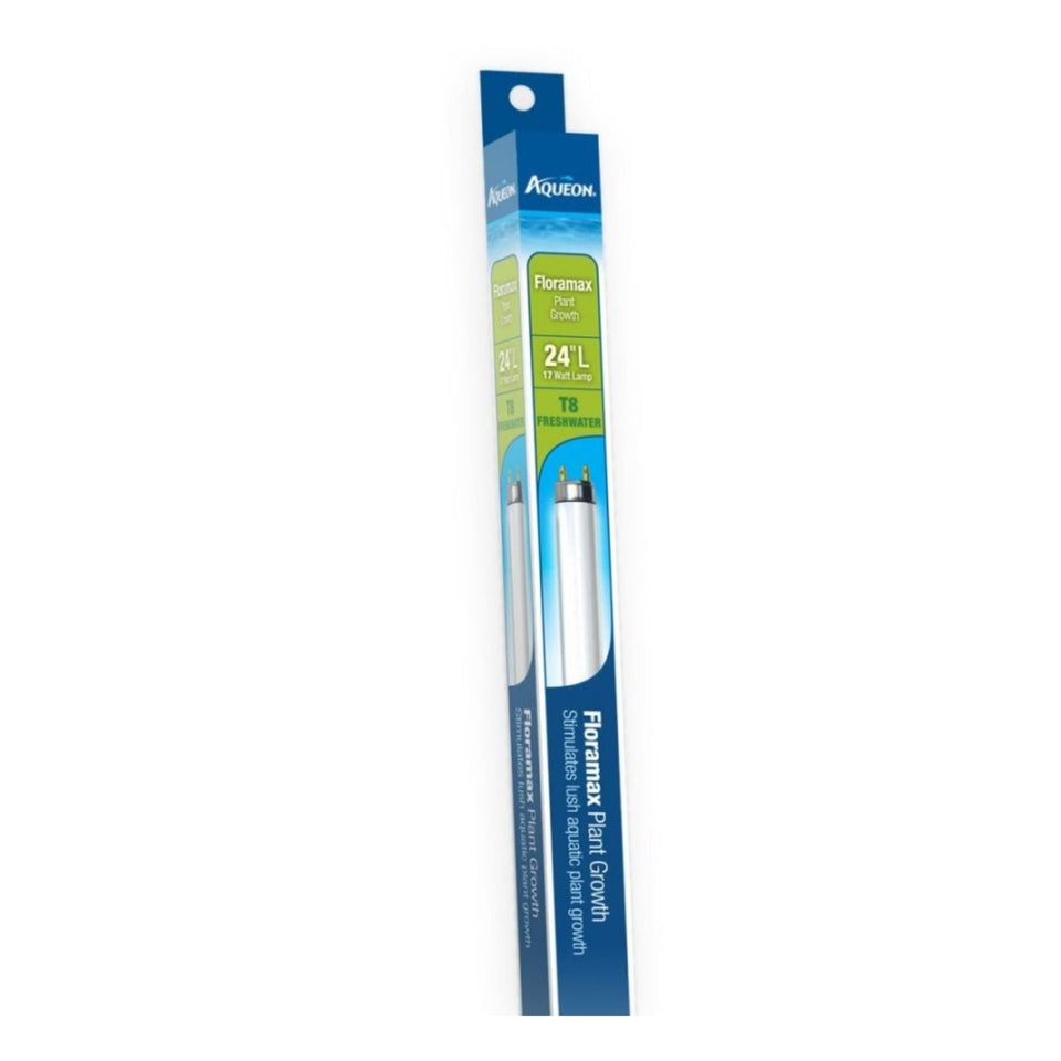 Aqueon T8 Fluorescent Lamp Replacements Floramax, 1ea/24 in. - Fish Light Fixtures & Bulbs
