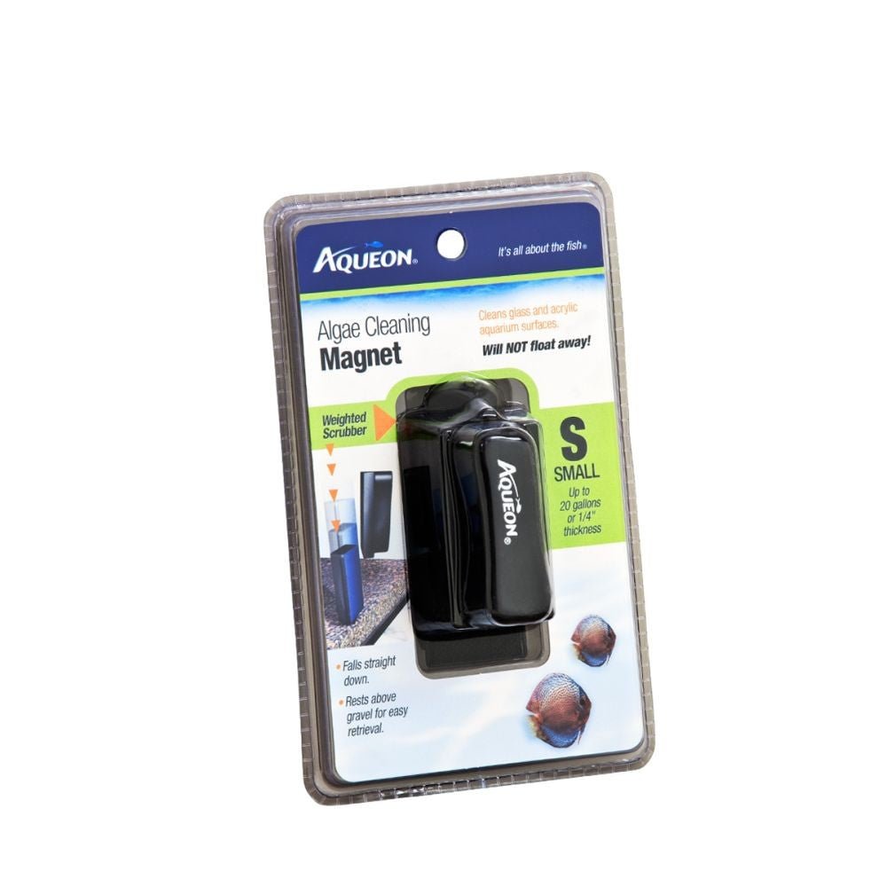 Aqueon Aquarium Algae Cleaning Magnets Glass/Acrylic, 1ea/SMall - Pets Perfect