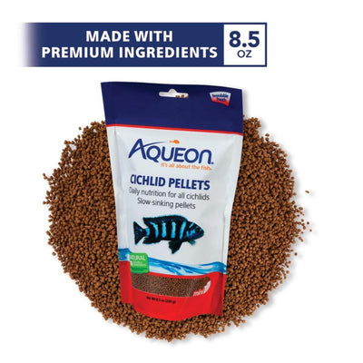 Aqueon Cichlid Food Mini 8.5 Ounces Default Title