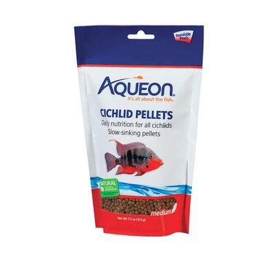 Aqueon Cichlid Food Medium 7.5 Ounces Default Title