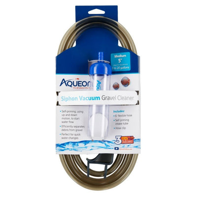 Aqueon Aquarium Siphon Vacuum Aquarium Gravel Cleaner No Bulb Medium