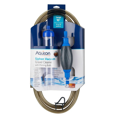 Aqueon Siphon Vacuum Gravel Cleaner With Bulb Large - 10 Inches Default Title