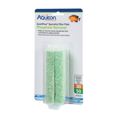 Aqueon Replacement Specialty Filter Pads Phosphate Remover, 1ea/30/50