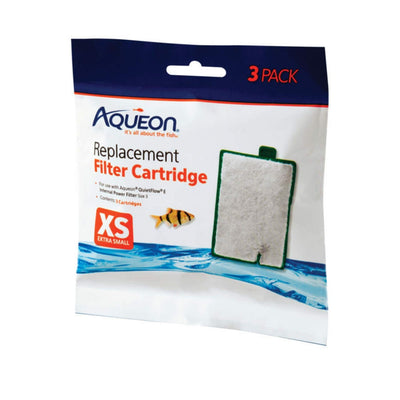 Aqueon Replacement Filter Cartridges 1ea/Extra SMall - 3 pk