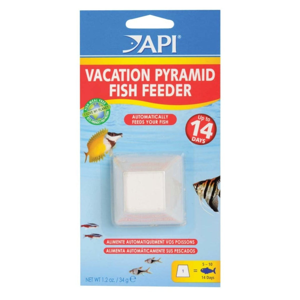 API Pyramid Fish Feeder 7 Days, 1.05 oz