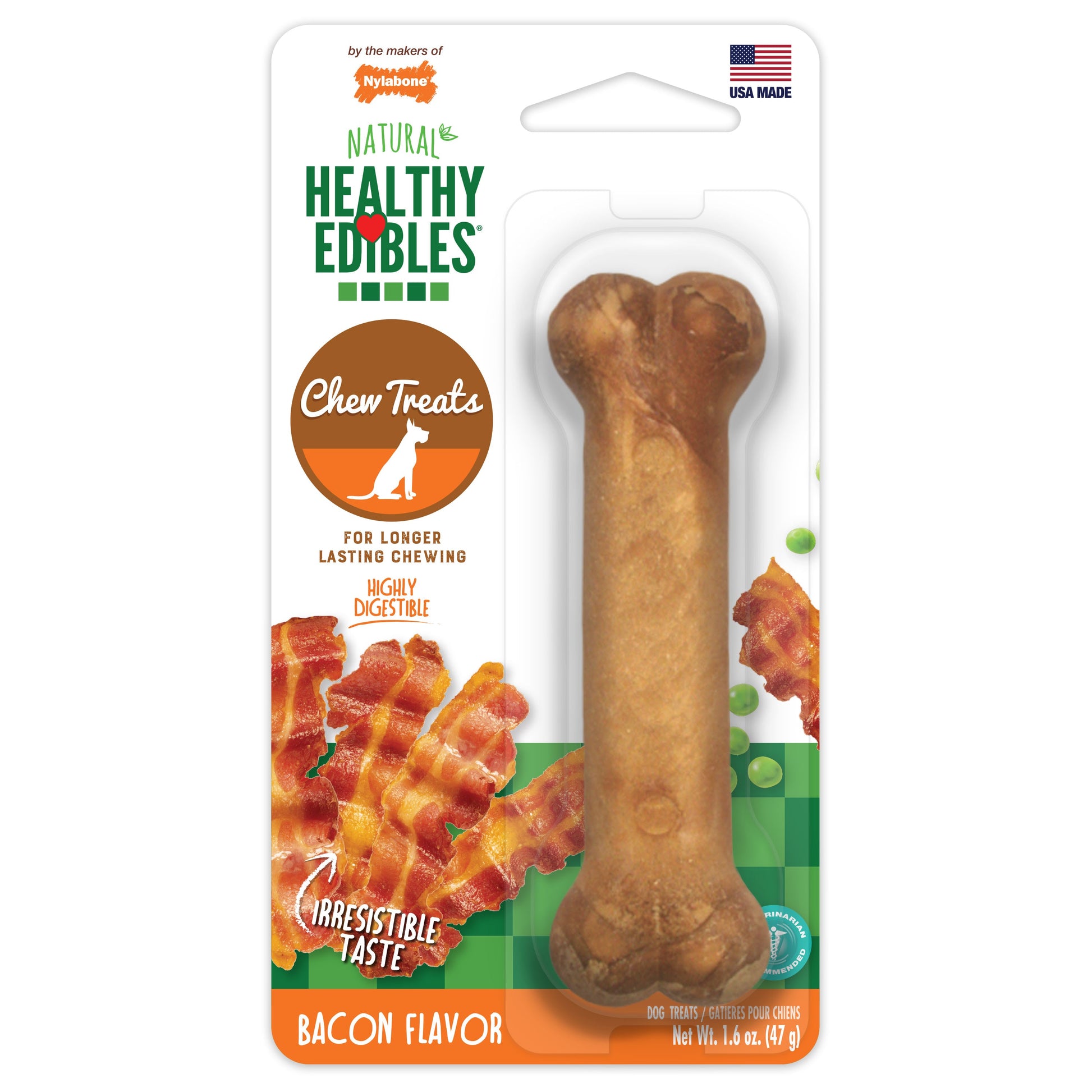 Nylabone Healthy Edibles All-Natural Long Lasting Dog Chew Treats