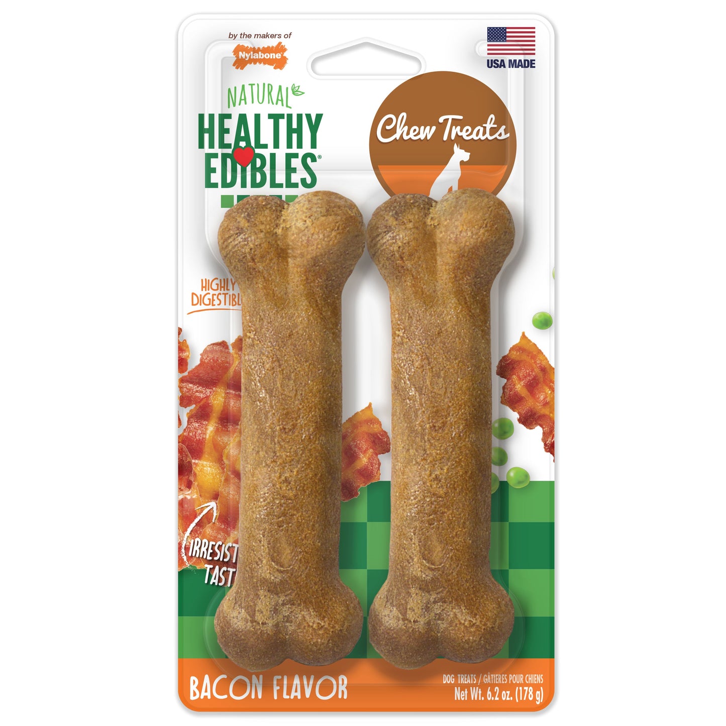 Nylabone Healthy Edibles All-Natural Long Lasting Dog Chew Treats