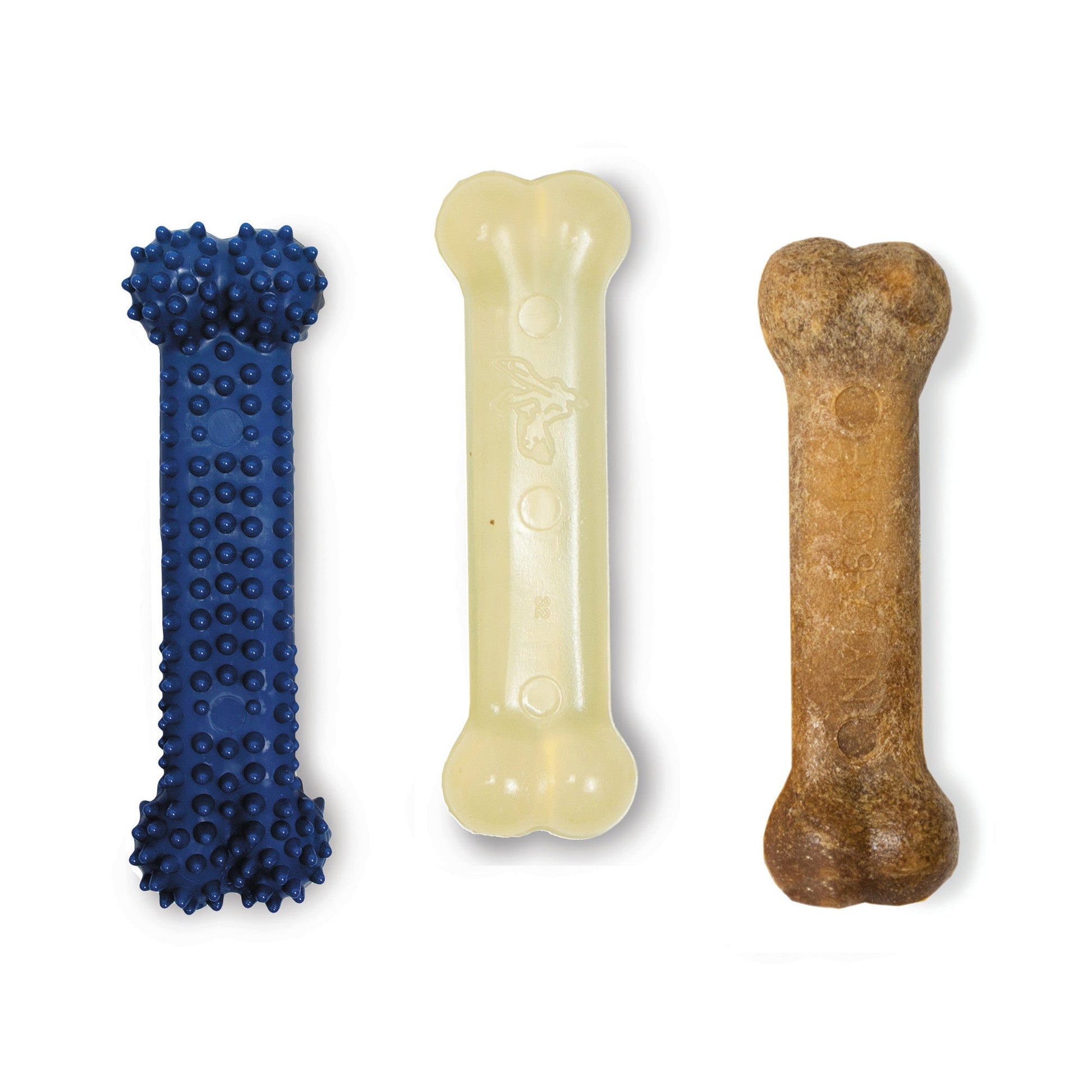 Nylabone Healthy Edibles and Flexi Dog Chew Value Pack Chicken Bacon, view 2