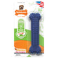 Nylabone Moderate Chew Textured Dog Dental Chew Dog Toy Chicken, Blue