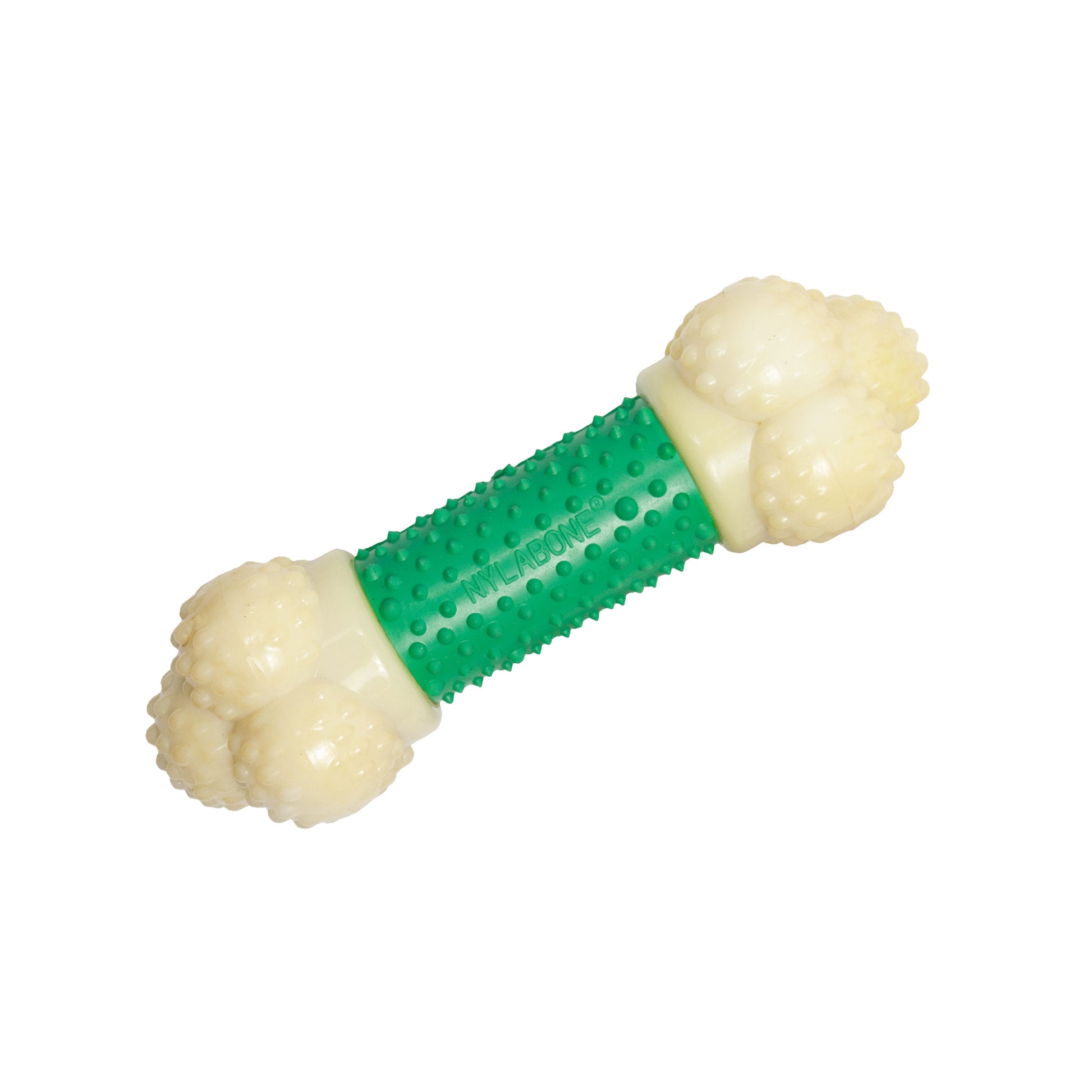 Nylabone Power Chew Double Action Durable Dog Toy Bacon, view 2