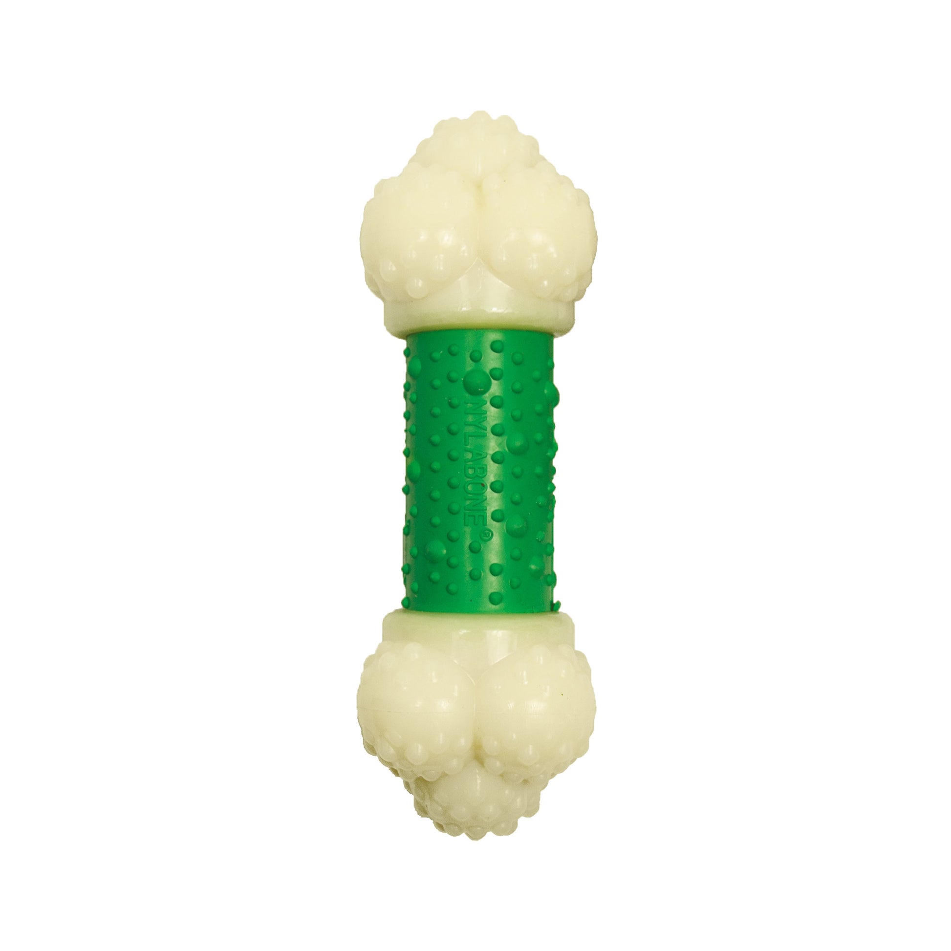 Nylabone Power Chew Double Action Durable Dog Toy Bacon, view 9