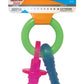 Nylabone Puppy Pacifier Teething Dog Toy Bacon