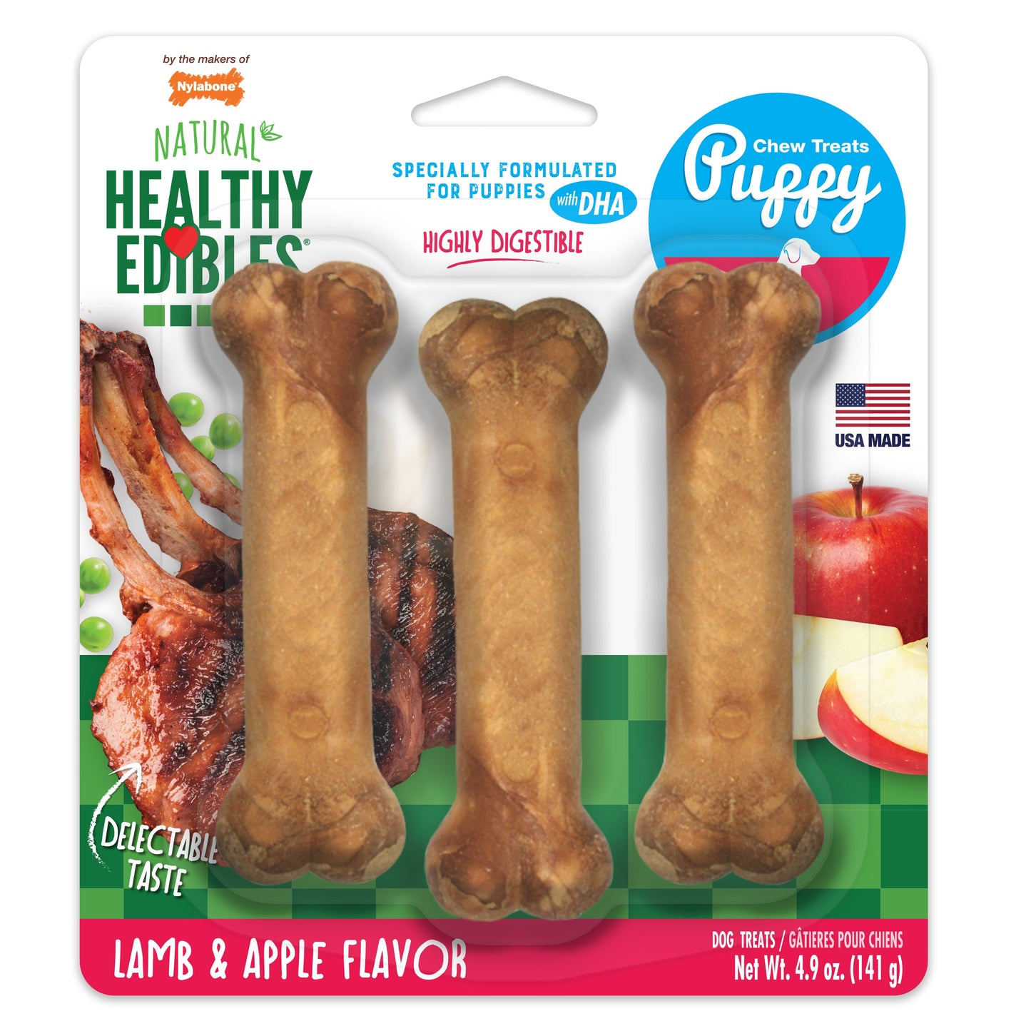Nylabone Healthy Edibles All-Natural Long Lasting Puppy Dog Chew