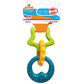 Nylabone Puppy Power Dog Chew Puppy Teething Rings Bacon