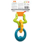 Nylabone Puppy Power Dog Chew Puppy Teething Rings Bacon, view 6