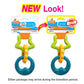 Nylabone Puppy Power Dog Chew Puppy Teething Rings Bacon, view 8