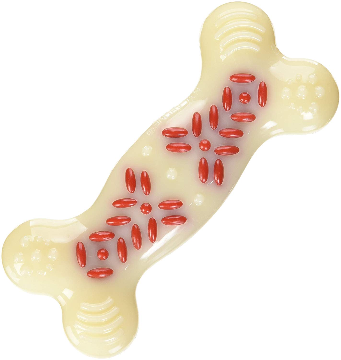 Nylabone Power Chew Action Ridges Chew Dog Toy Bacon, X-Large/Souper, view 2
