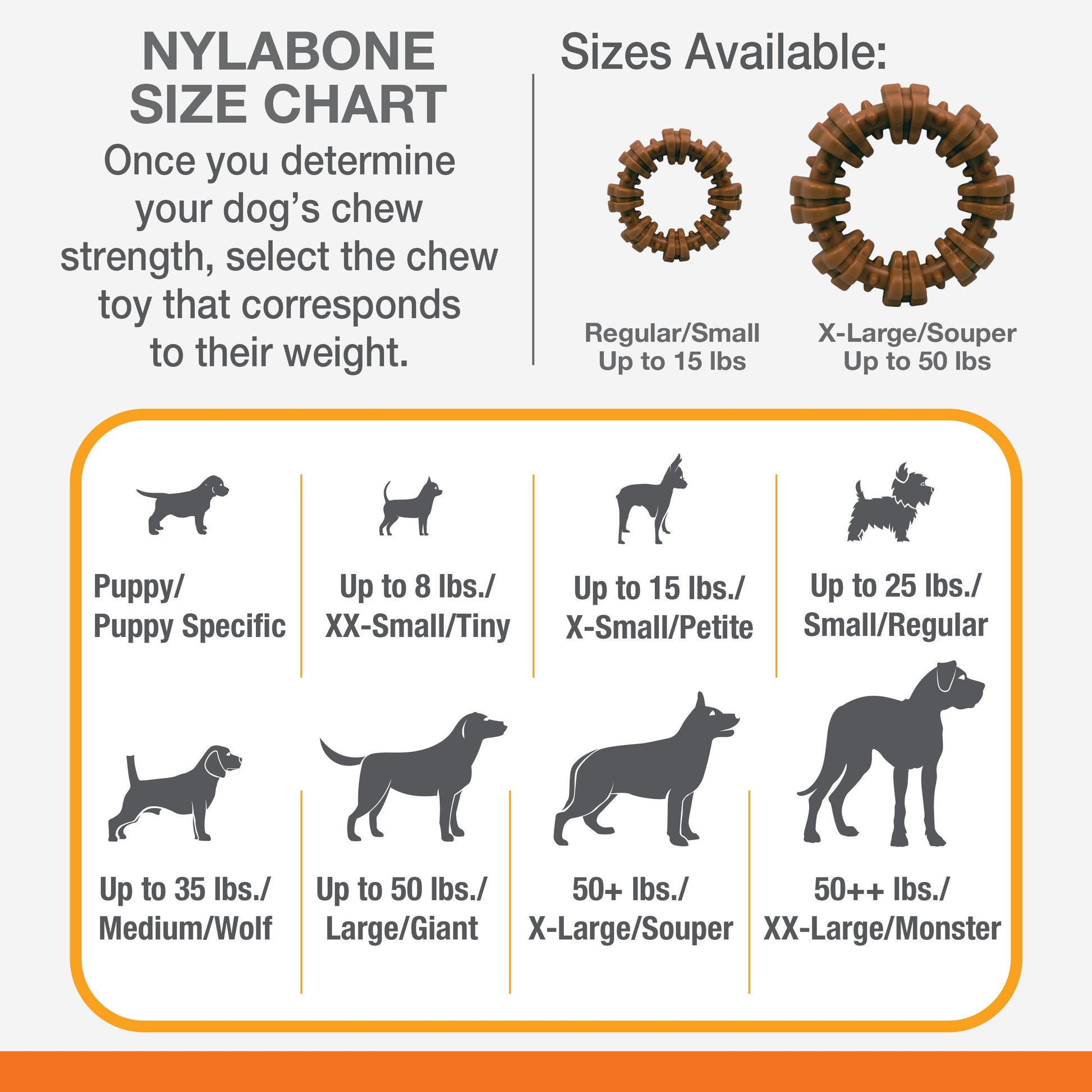 Nylabone Power Chew Textured Dog Ring Dog Toy Flavor Medley, view 5