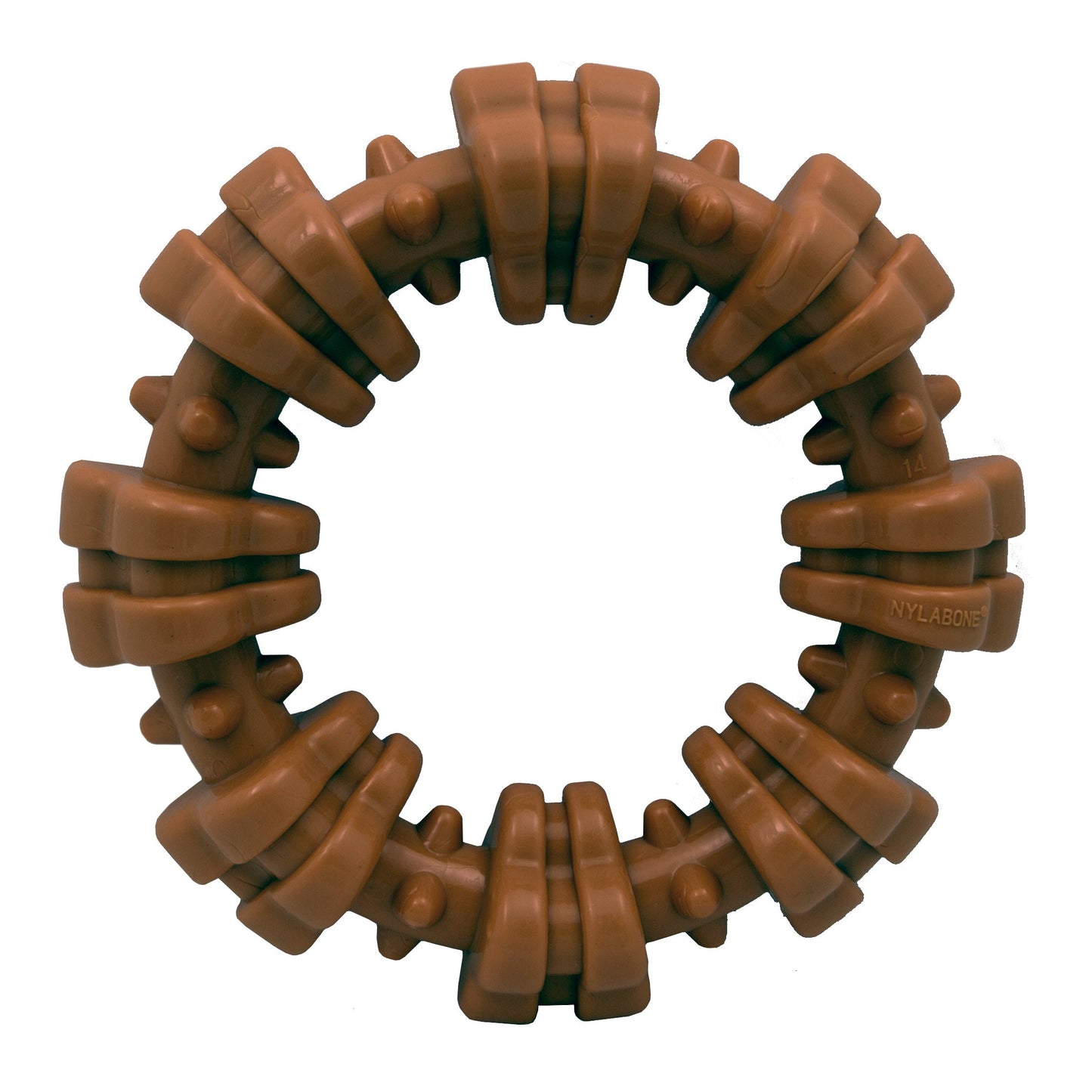 Nylabone Power Chew Textured Dog Ring Dog Toy Flavor Medley, view 7
