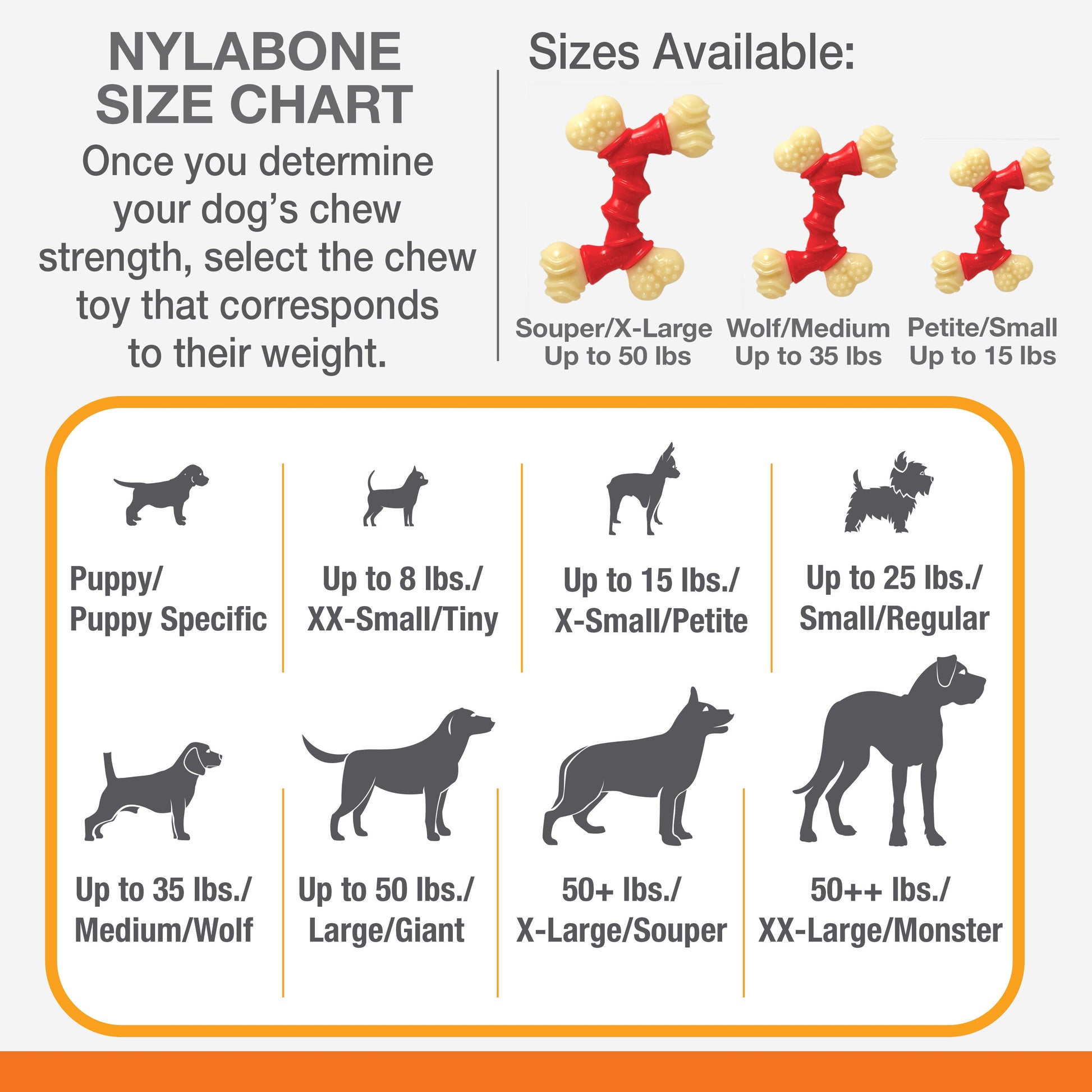 Nylabone Power Chew Double Bone Bacon Dog Chew Toy Bacon, view 4