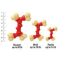 Nylabone Power Chew Double Bone Bacon Dog Chew Toy Bacon, view 4