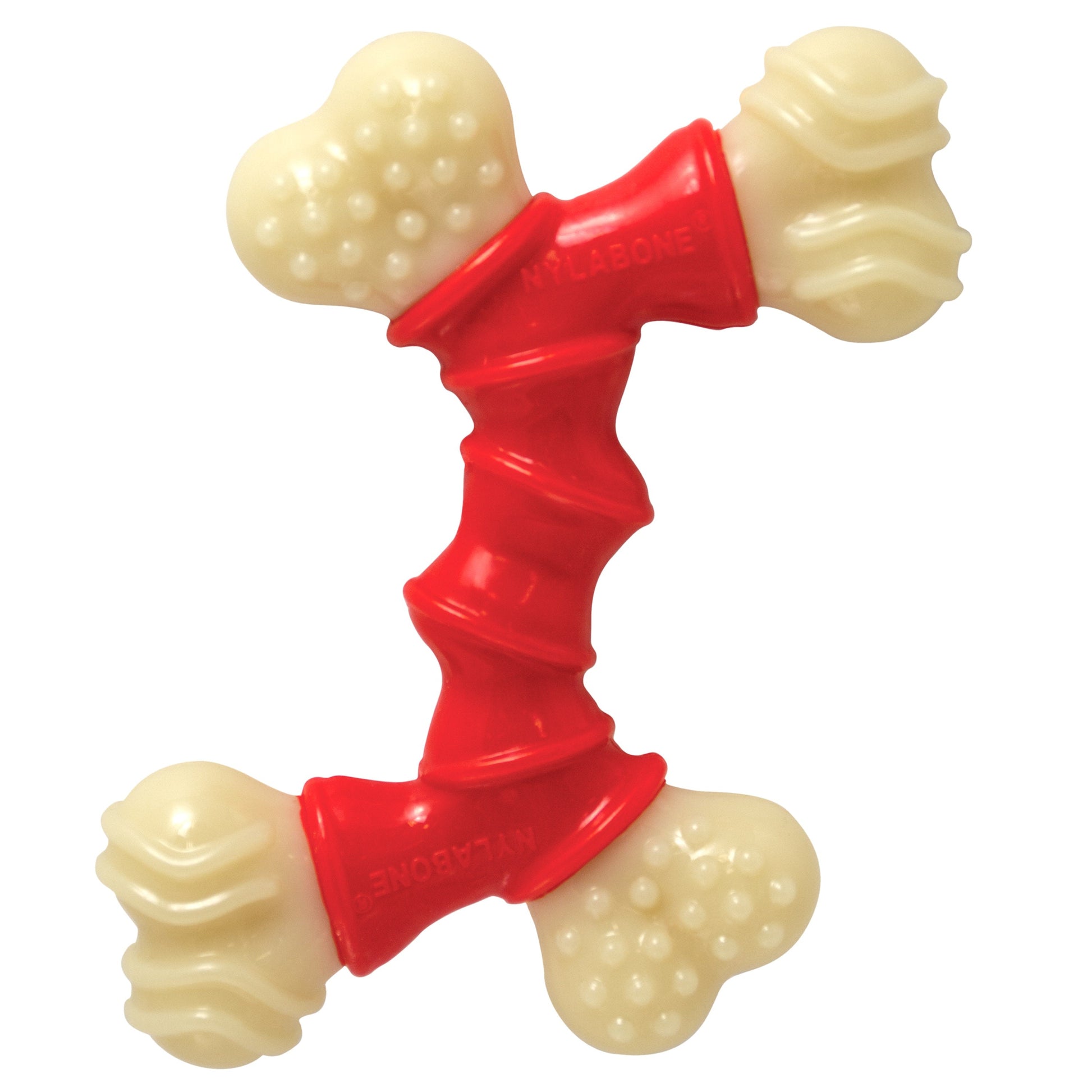 Nylabone Power Chew Double Bone Bacon Dog Chew Toy Bacon, view 9