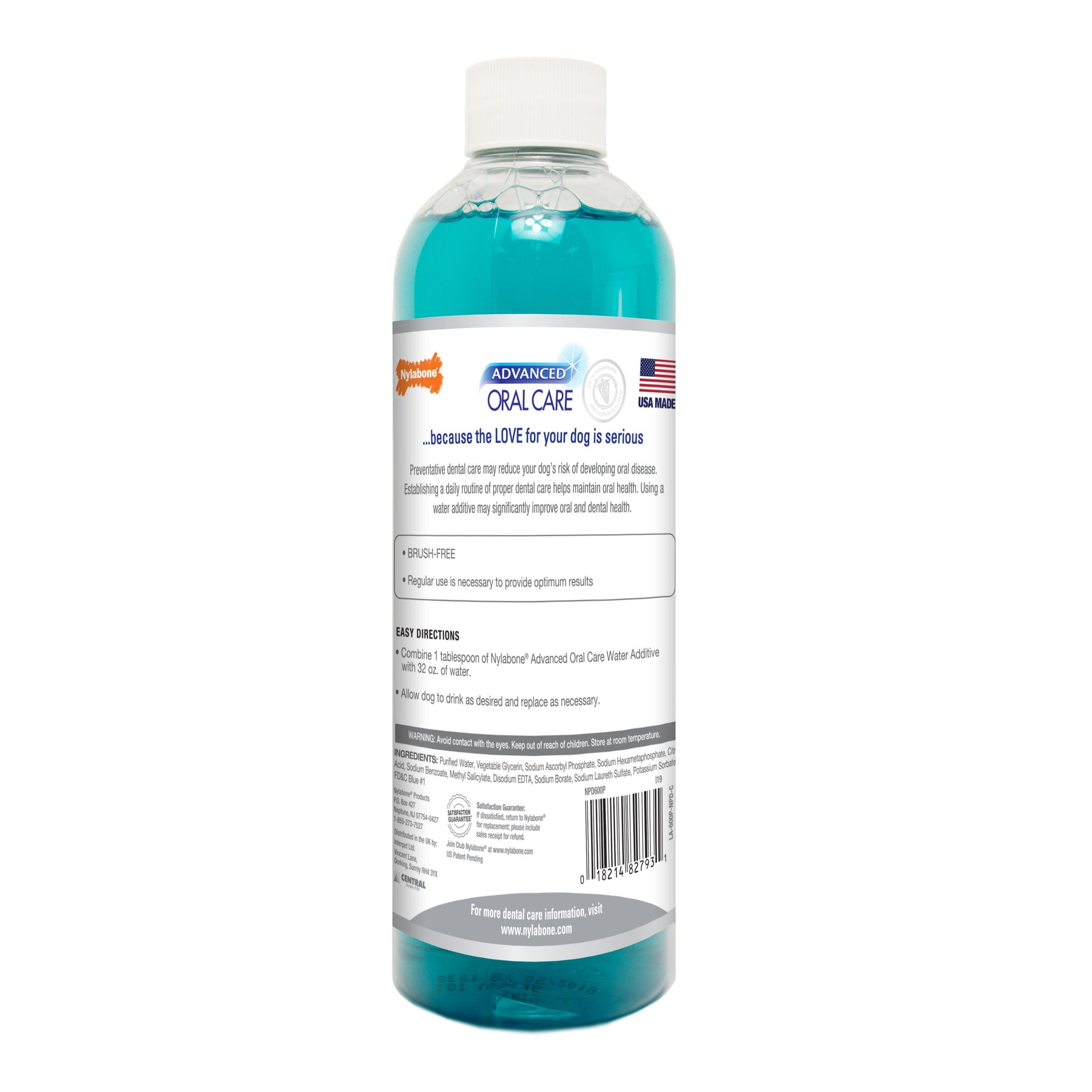 Nylabone Advanced Oral Care Water Additive for Dogs Original, view 8