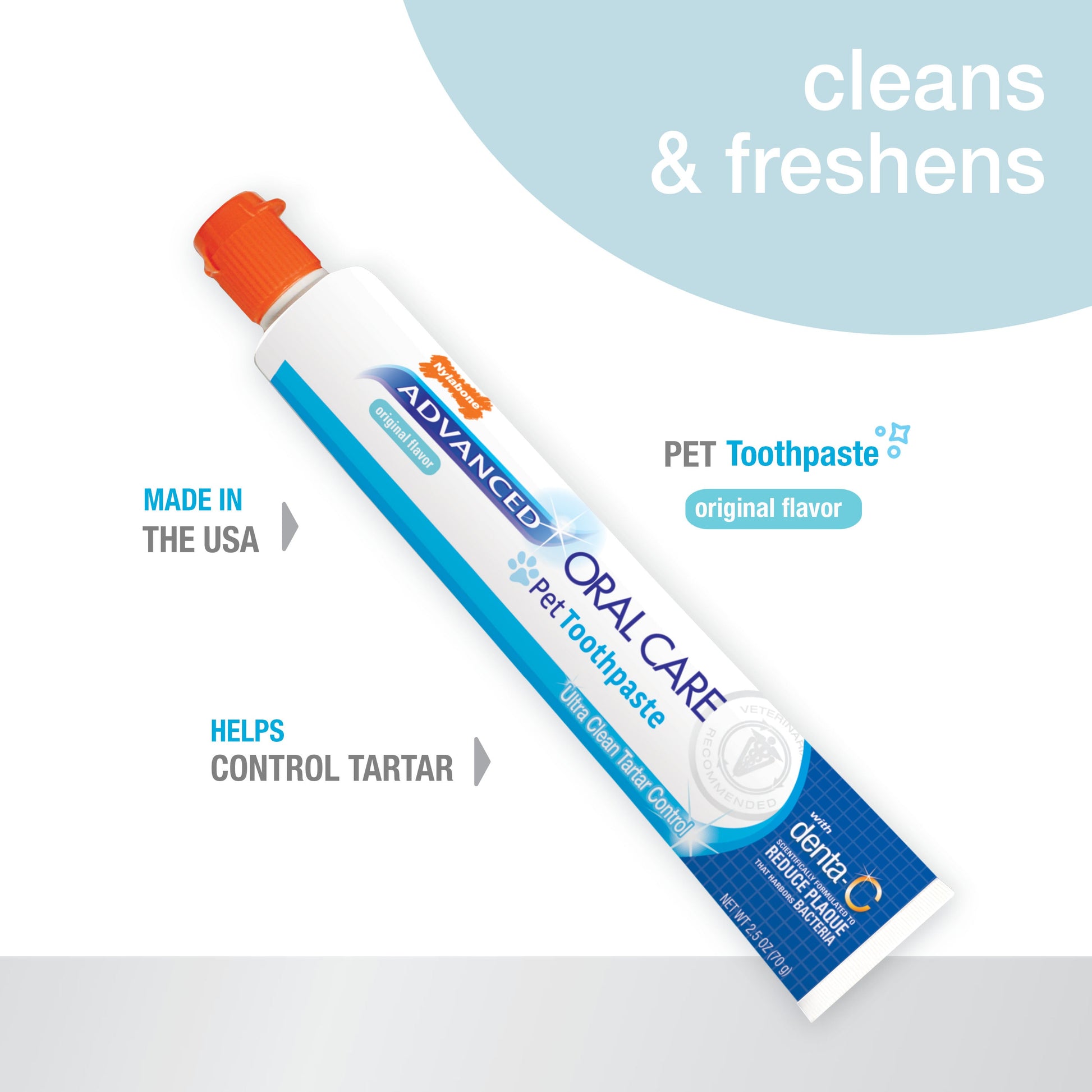 Nylabone Advanced Oral Care Tartar Control Dog Toothpaste Original, view 2