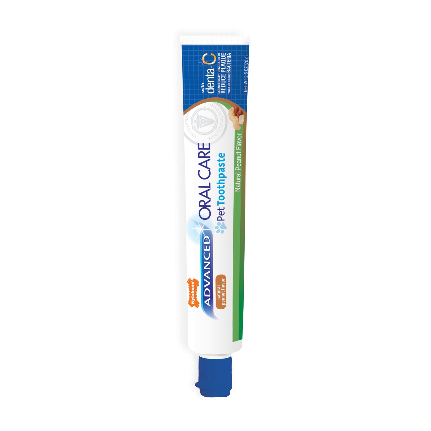 Nylabone Advanced Oral Care Natural Toothpaste Peanut Flavor, 2.5 oz, view 3
