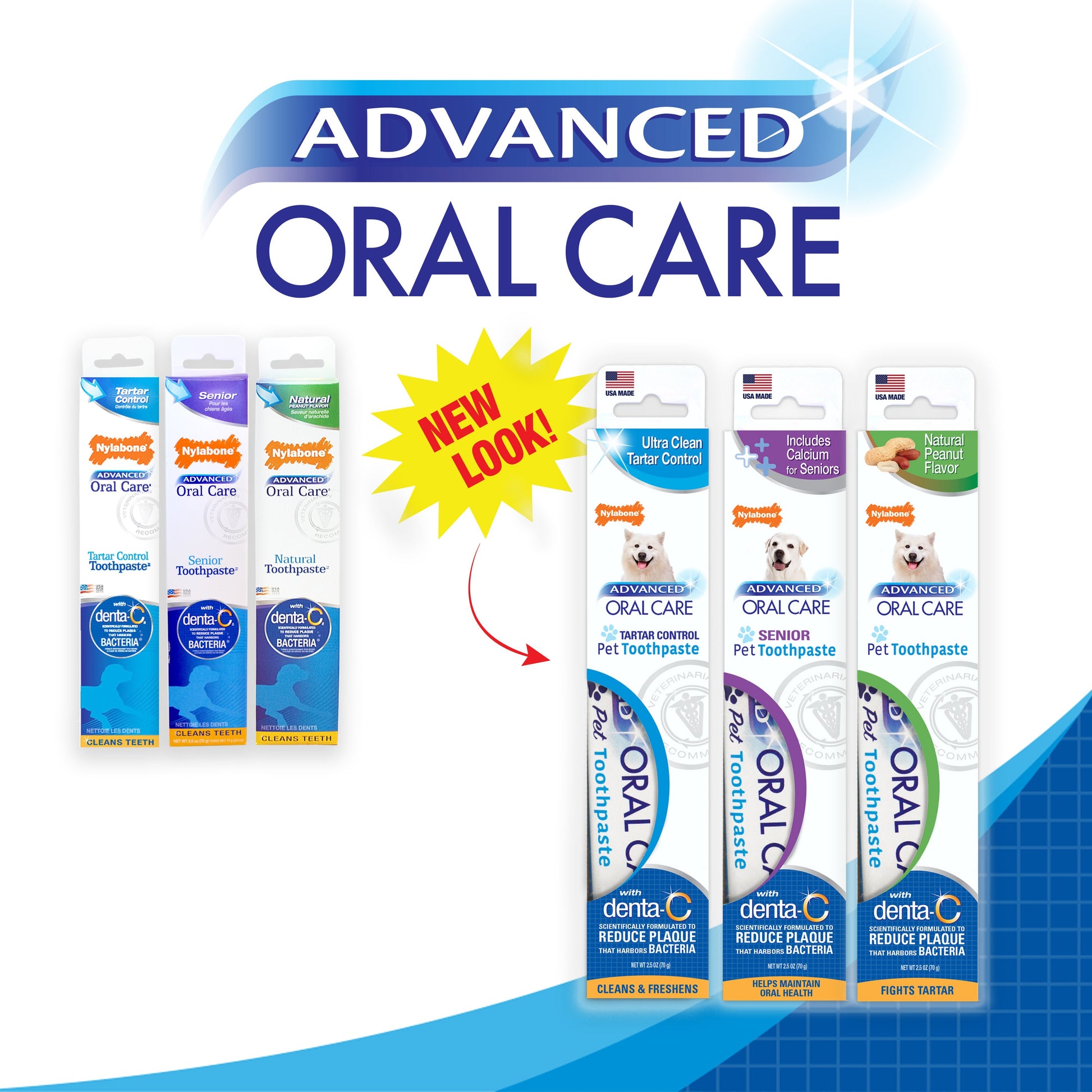 Nylabone Advanced Oral Care Natural Toothpaste Peanut Flavor, 2.5 oz, view 7