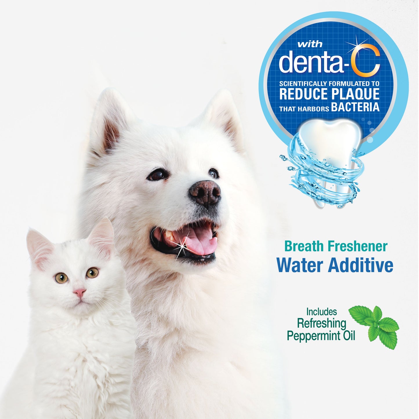 Nylabone Advanced Oral Care Dog Cat Breath Freshener Peppermint, view 4