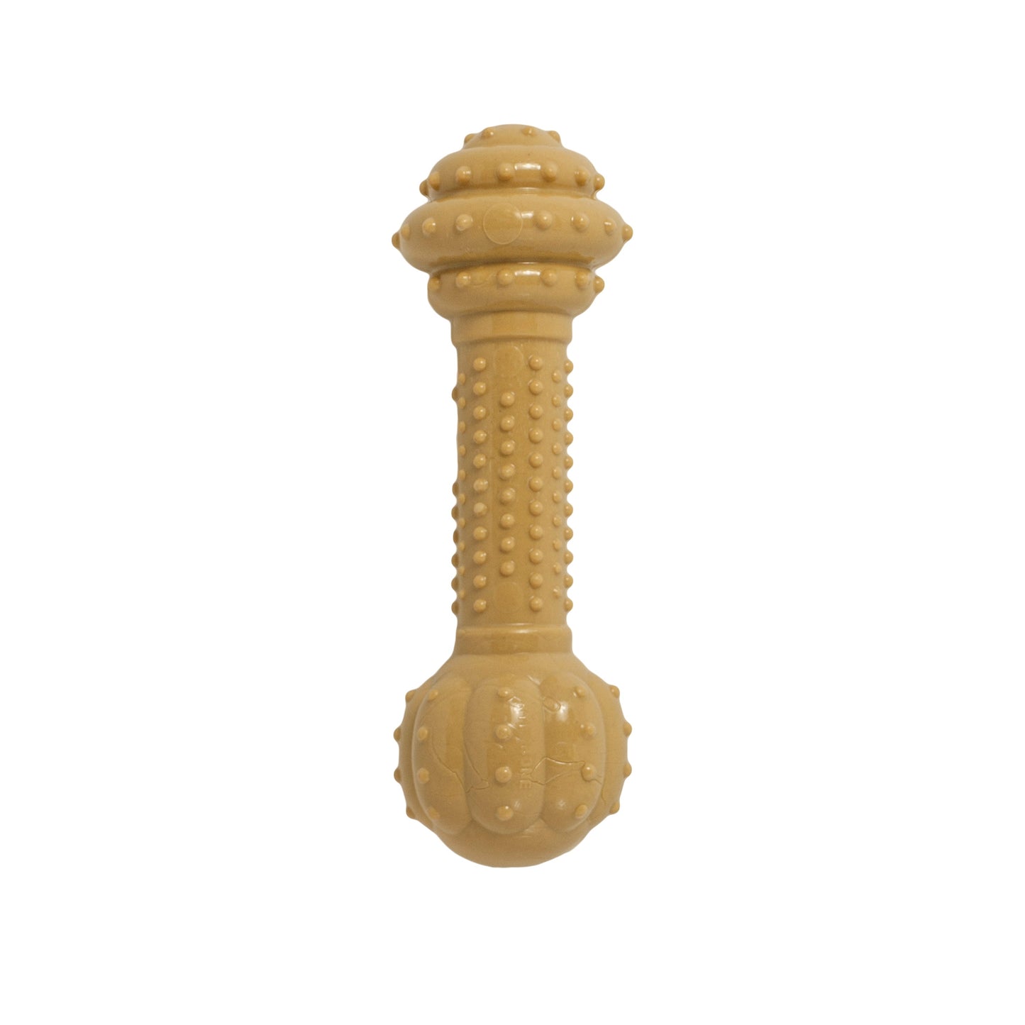 Nylabone Barbell Power Chew Durable Dog Toy Peanut Butter Large/Giant, view 6