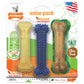 Nylabone Healthy Edibles and Flexi Dog Chew Value Pack Chicken Bacon