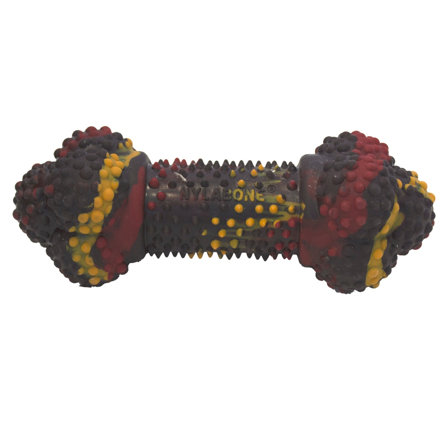 Nylabone Flavor Frenzy Strong Chew Dog Toy Bacon Cheeseburger, view 7