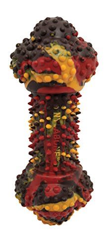Nylabone Flavor Frenzy Strong Chew Dog Toy Bacon Cheeseburger, view 6