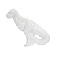 Nylabone Power Chew Dental Dinosaur Dog Toy Chicken, White, view 2