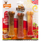 Nylabone Flavor Frenzy Power Dog Chew Triple Pack Pancakes Sausage