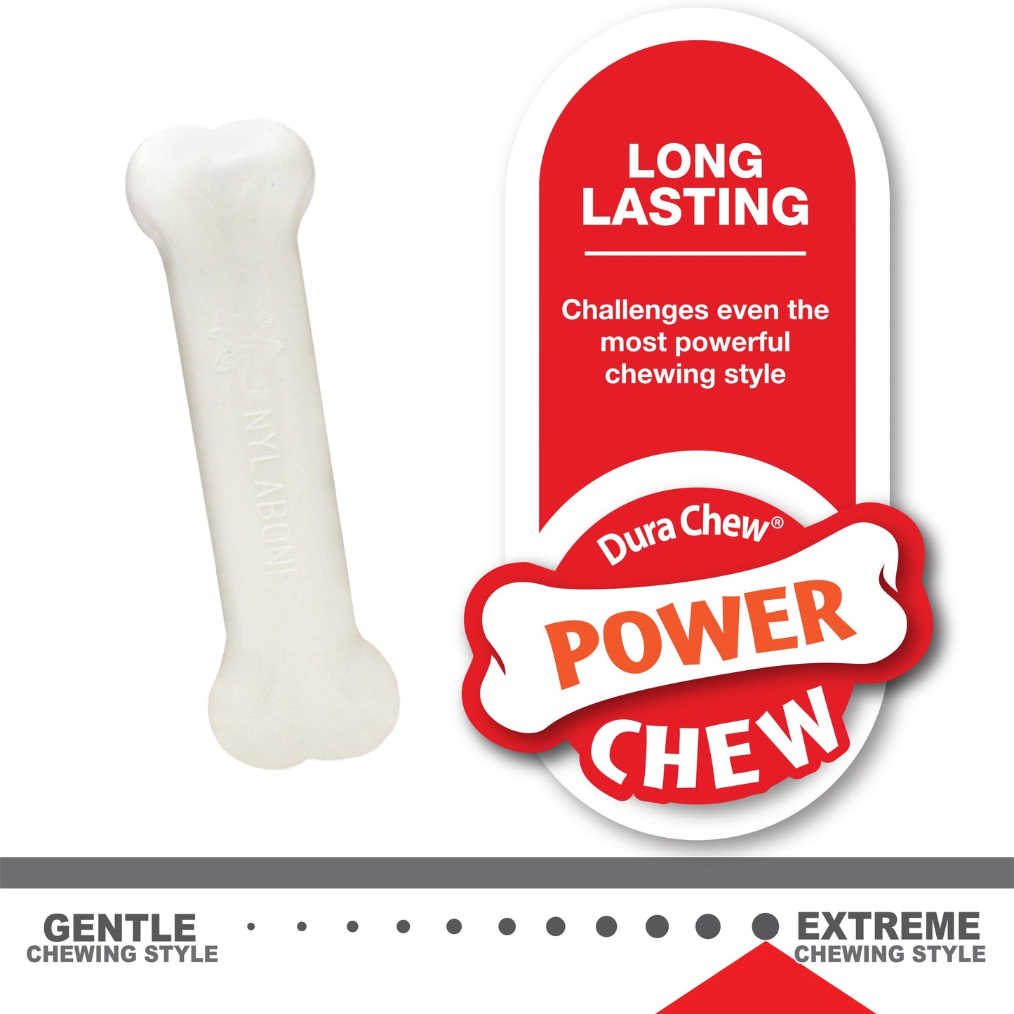 Nylabone Puppy Chew Variety Dog Toy Treat Triple Pack 3 ct, view 6