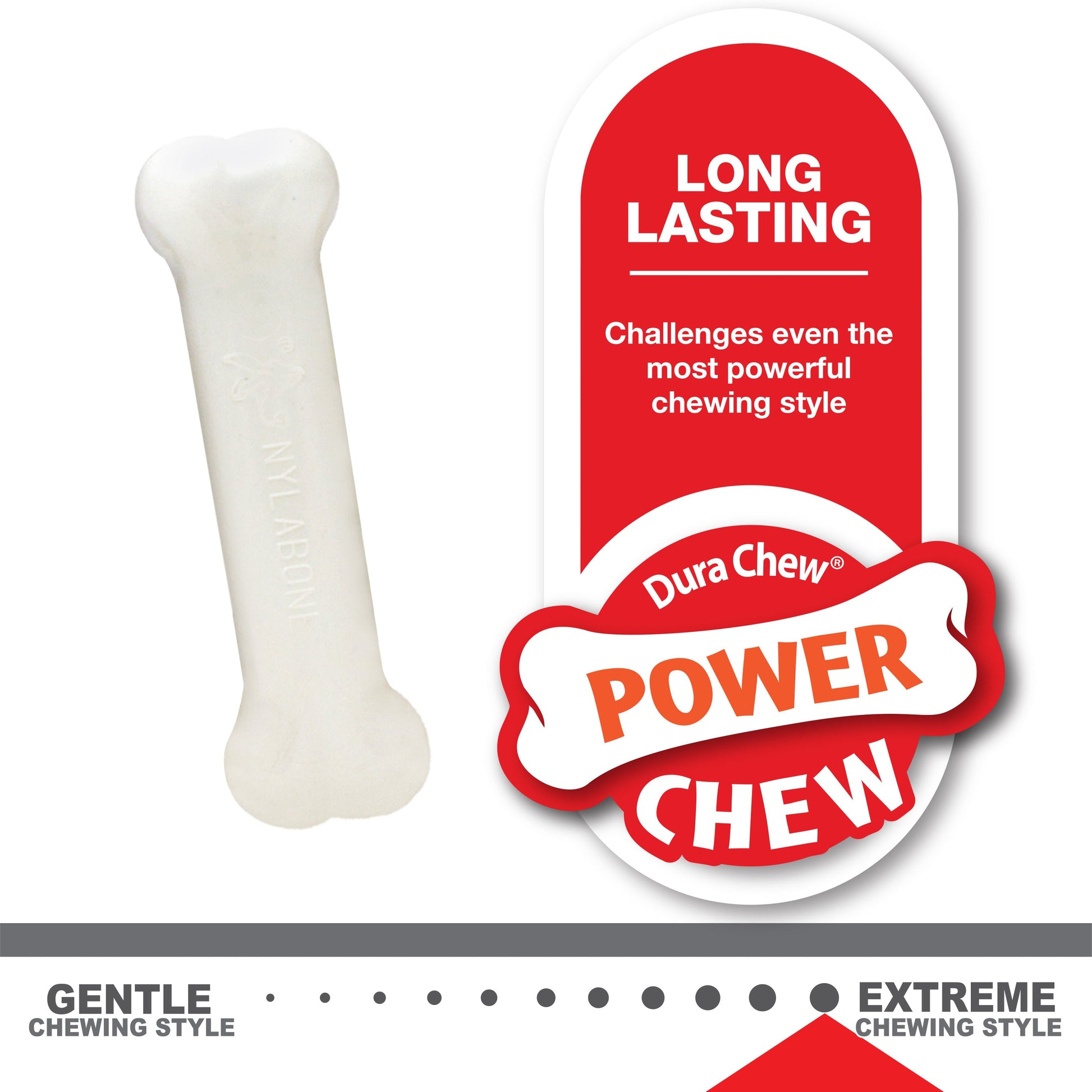 Nylabone Puppy Chew Variety Dog Toy Treat Triple Pack 3 ct, view 6