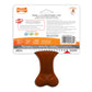 Nylabone Ergonomic Hold Chew Wishbone Power Chew Durable Dog Toy Bison, view 8