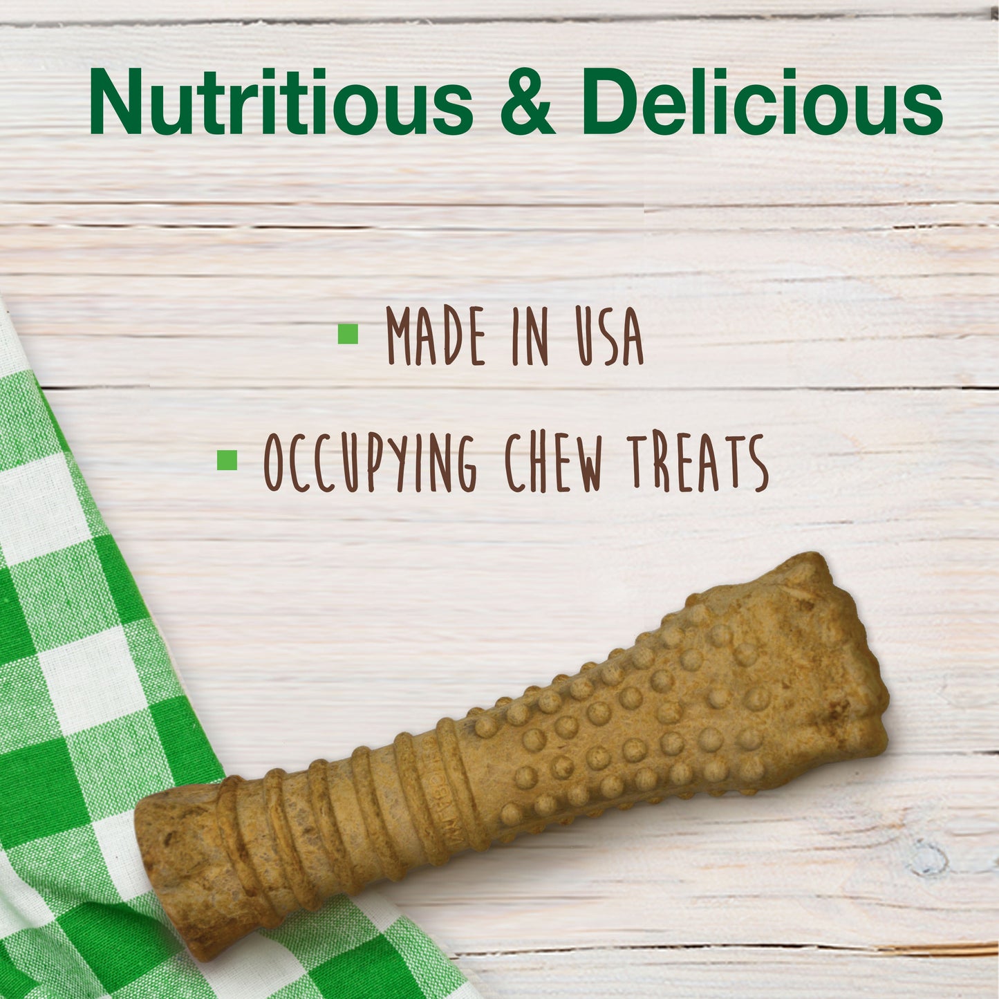 Nylabone Healthy Edibles All-Natural Long Lasting Dog Chew Treats 1 ct, view 2