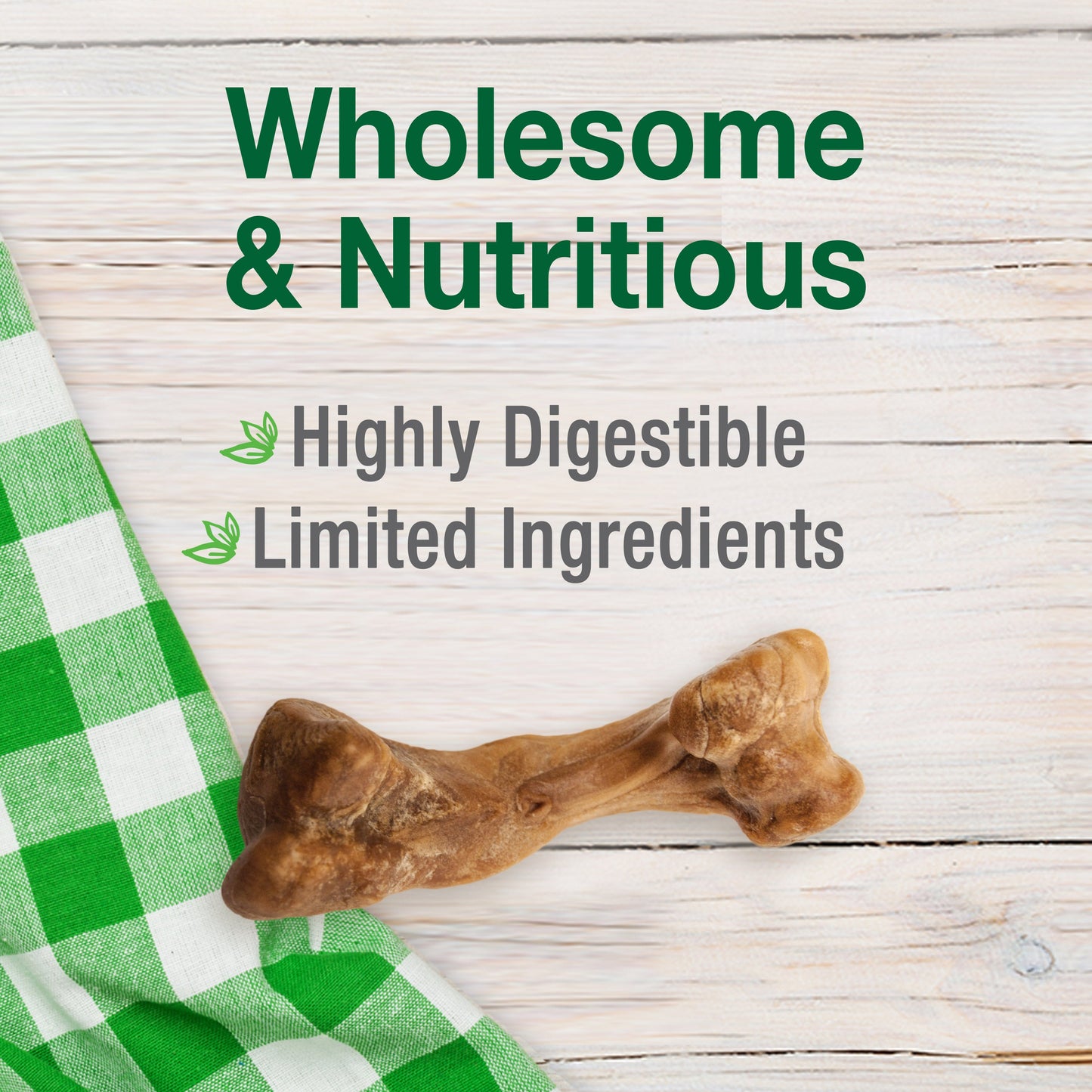 Nylabone Healthy Edibles Broth Bone All-Natural Long Lasting Dog Chew, view 4