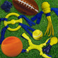 Nylabone Power Play Fling-a-Bounce Interact. Dog Toy Medium/Wolf, view 13