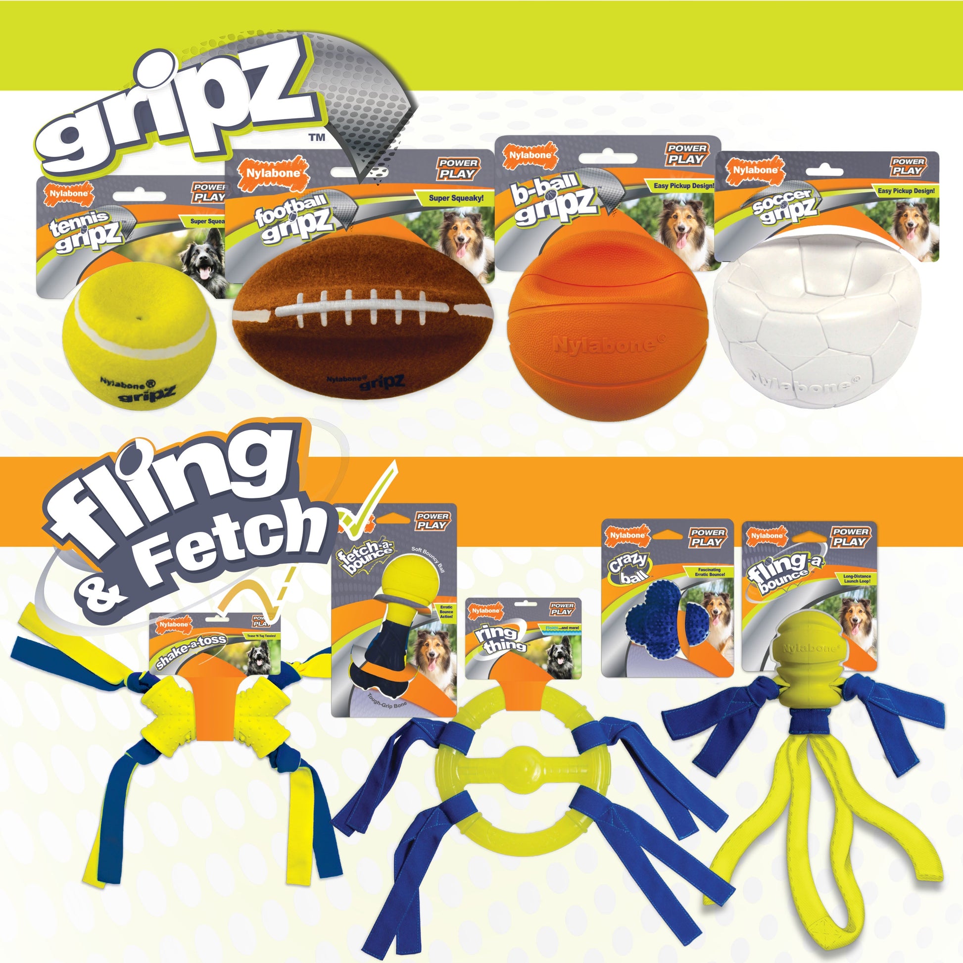 Nylabone Power Play FlingaBounce Interact. Dog Toy Large/Giant up to, view 10
