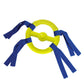 Nylabone Power Play Ring Thing Floatable Dog Toy Medium/Wolf up to 35, view 10