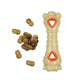 Nylabone Power Chew Souper Bone PopIn Treat Dog Toy Combo Chicken, view 7