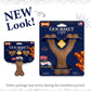 Nylabone Gourmet Style Strong Chew Wishbone Dog Chew Toy Bacon, view 2