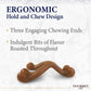 Nylabone Gourmet Style Strong Chew Wishbone Dog Chew Toy Bacon, view 4
