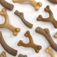 Nylabone Gourmet Style Strong Chew Wishbone Dog Chew Toy Bacon, view 8